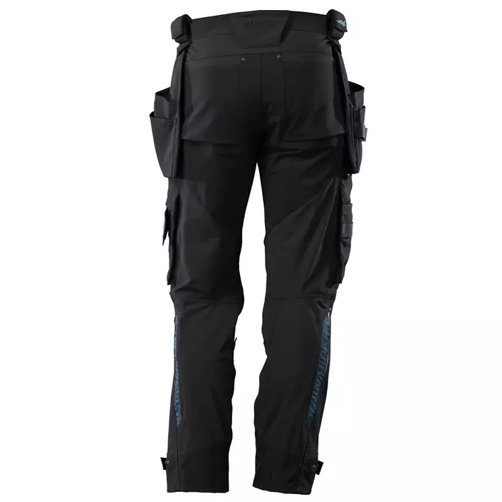 Mascot Advanced craftsman trousers Full stretch, Black, large image number 2