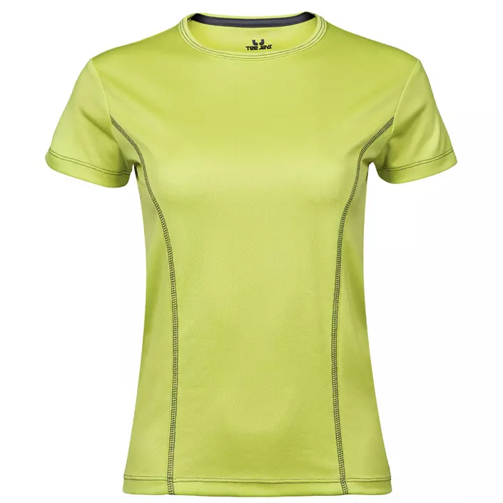 Tee Jays Performance Damen T-Shirt, Lime Grün, large image number 0