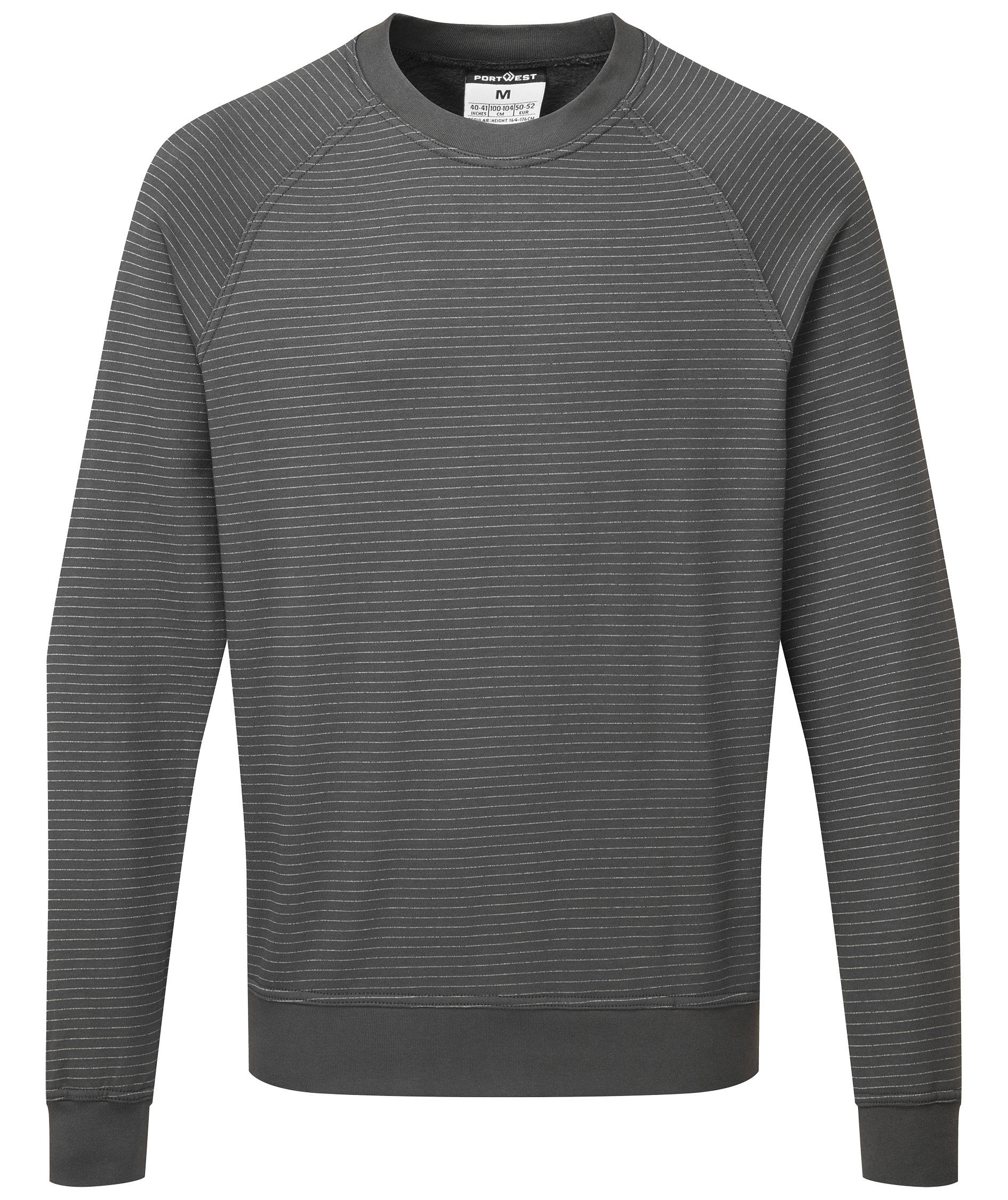 Portwest ESD sweatshirt, , Zoom Grey, swatch
