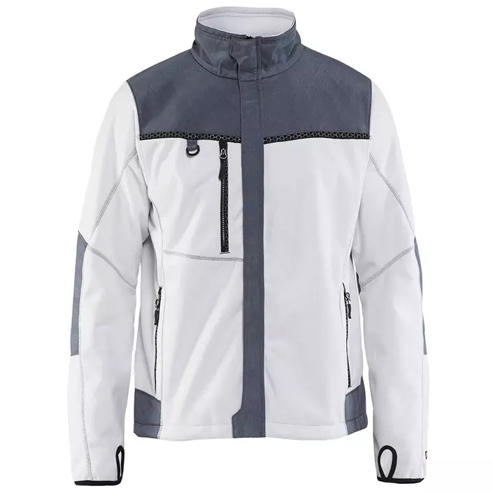 Blåkläder fleece jacket, White/Grey, large image number 0
