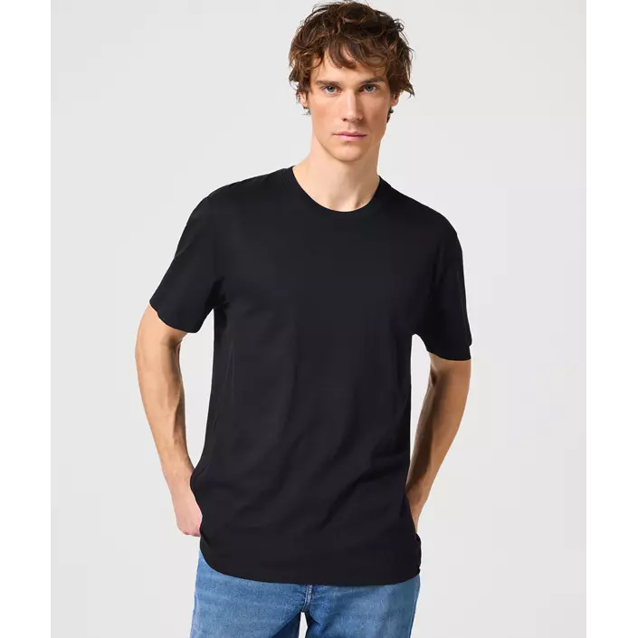 Wrangler 2-pack T-skjorte, Black, large image number 0