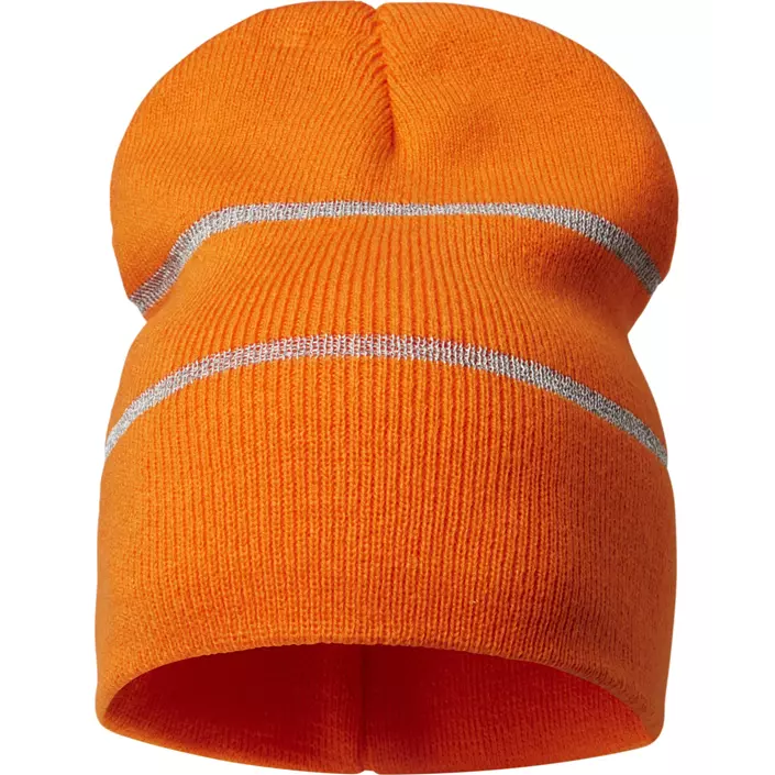 Top Swede knitted beanie M109, Orange, Orange, large image number 0