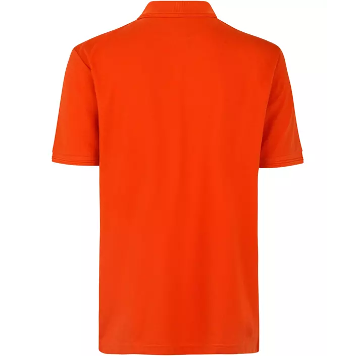 ID PRO Wear Polo T-skjorte med brystlomme, Oransje, large image number 1