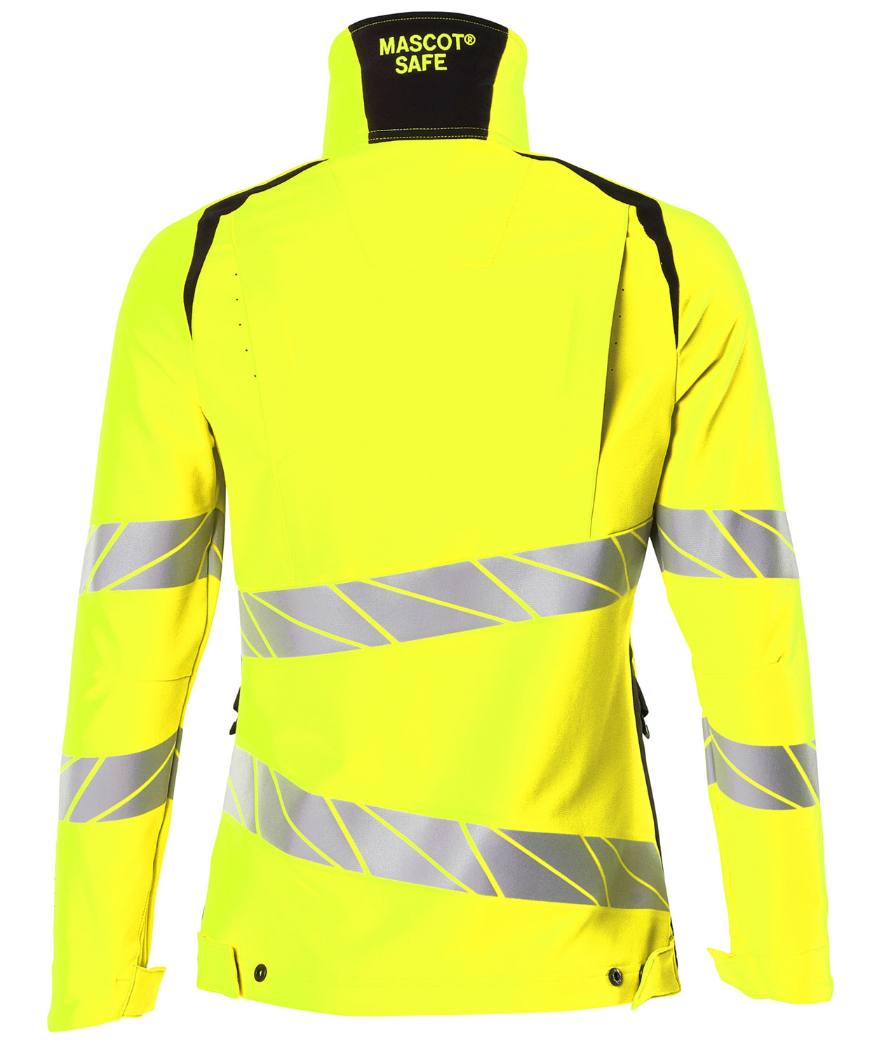 Mascot Accelerate Safe Damen Jacke full stretch, Hi-Vis Gelb/Dunkel Marine, large image number 1