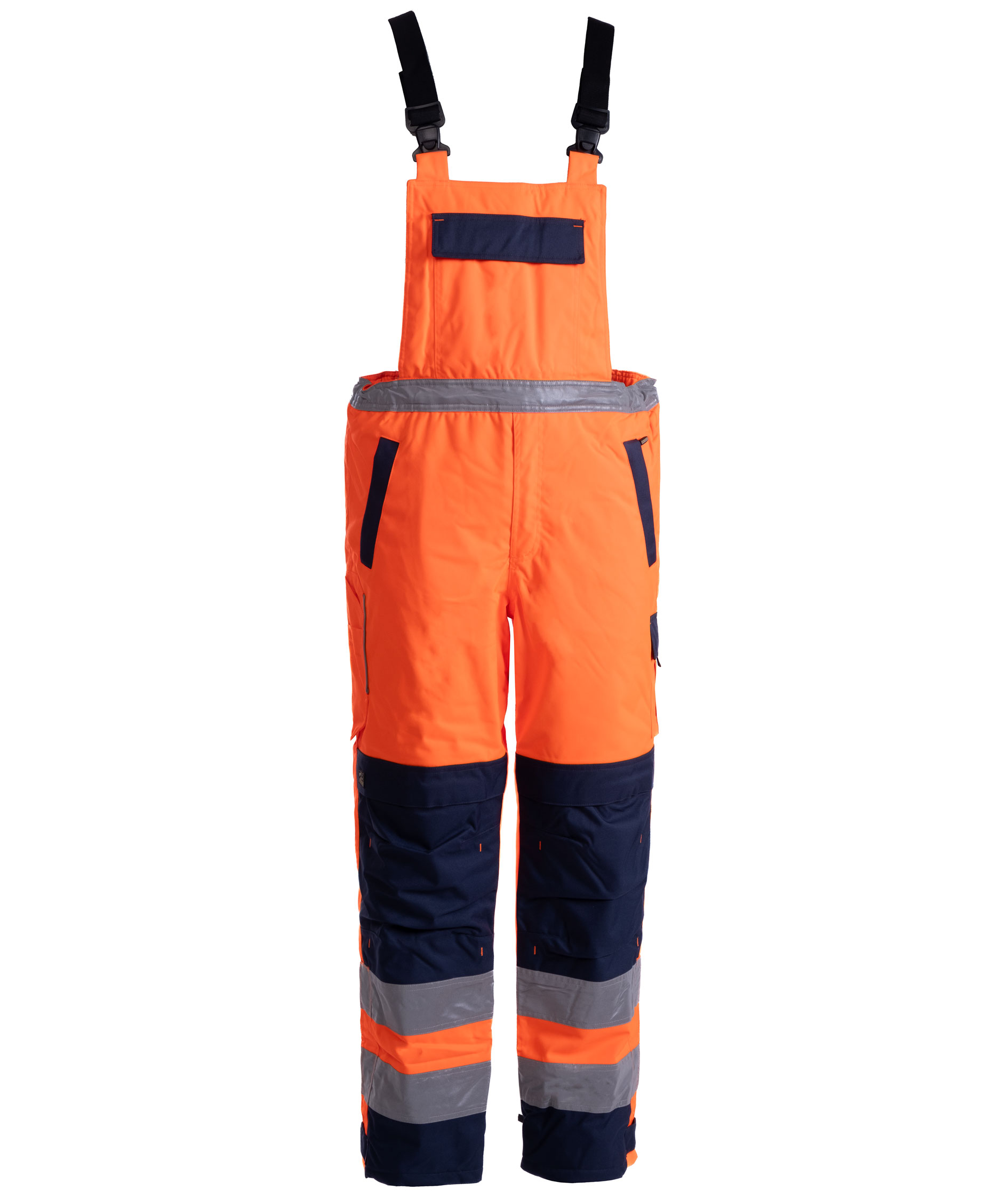 Ocean Medusa Polar bib and brace, Hi-Vis Orange/Navy, large image number 0