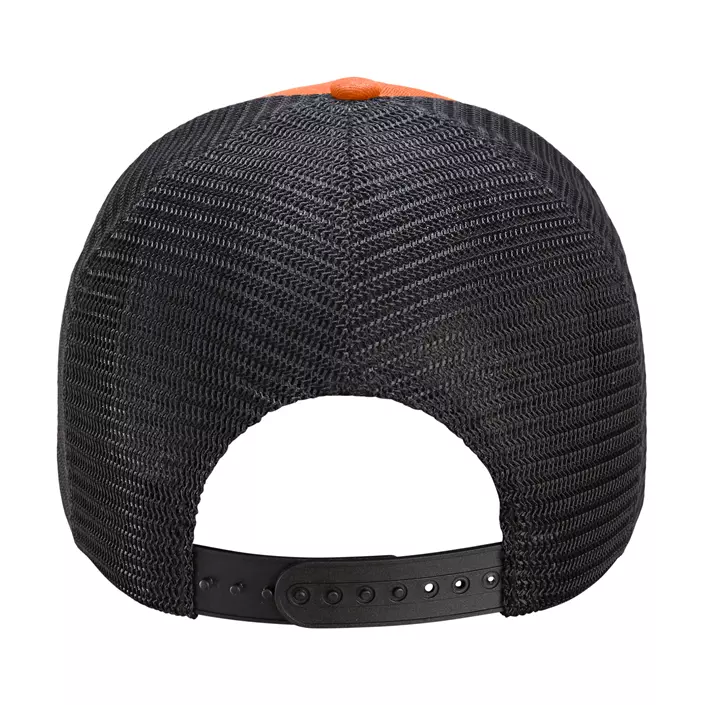 Snickers Trucker cap 9001, Warm Orange/Black, Warm Orange/Black, large image number 1