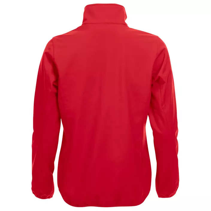 Clique Basic women's softshell jacket, Red, large image number 2