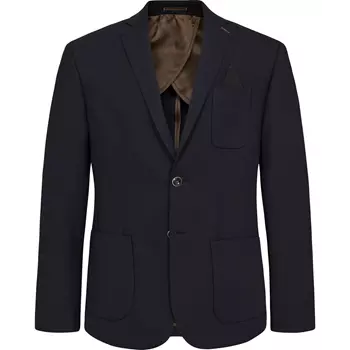 Sunwill Modern fit blazer with wool, Dark navy