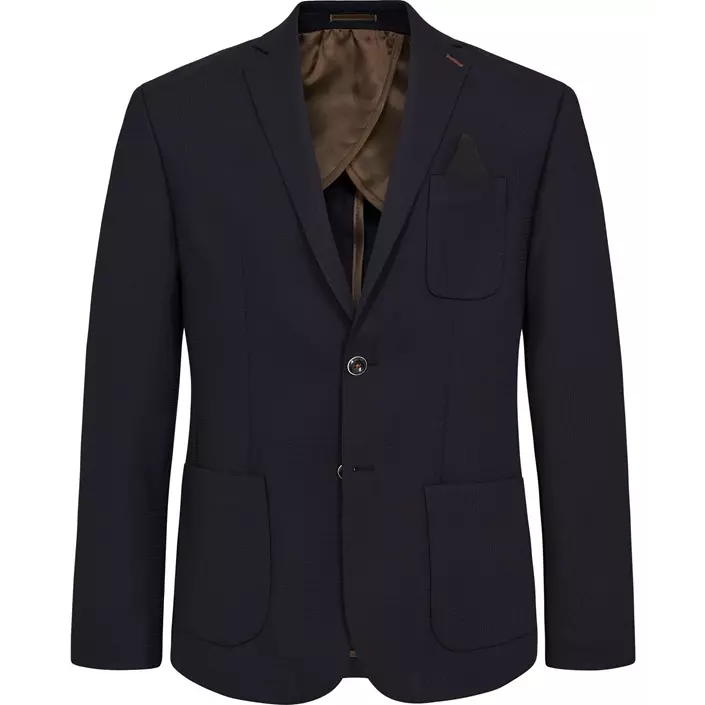 Sunwill Modern fit blazer med uld, Dark navy, large image number 0