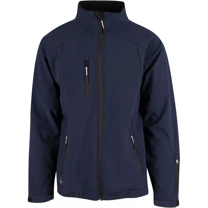 YOU Williamsport softshelljacka, Marinblå, large image number 0