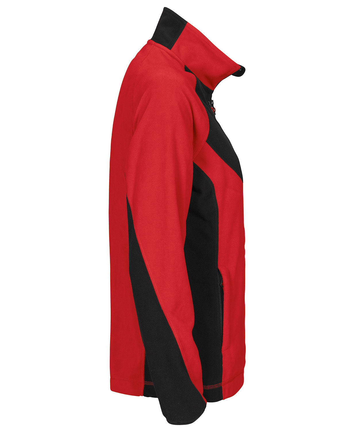 ProJob women's microfleece jacket 2326, Red, large image number 3