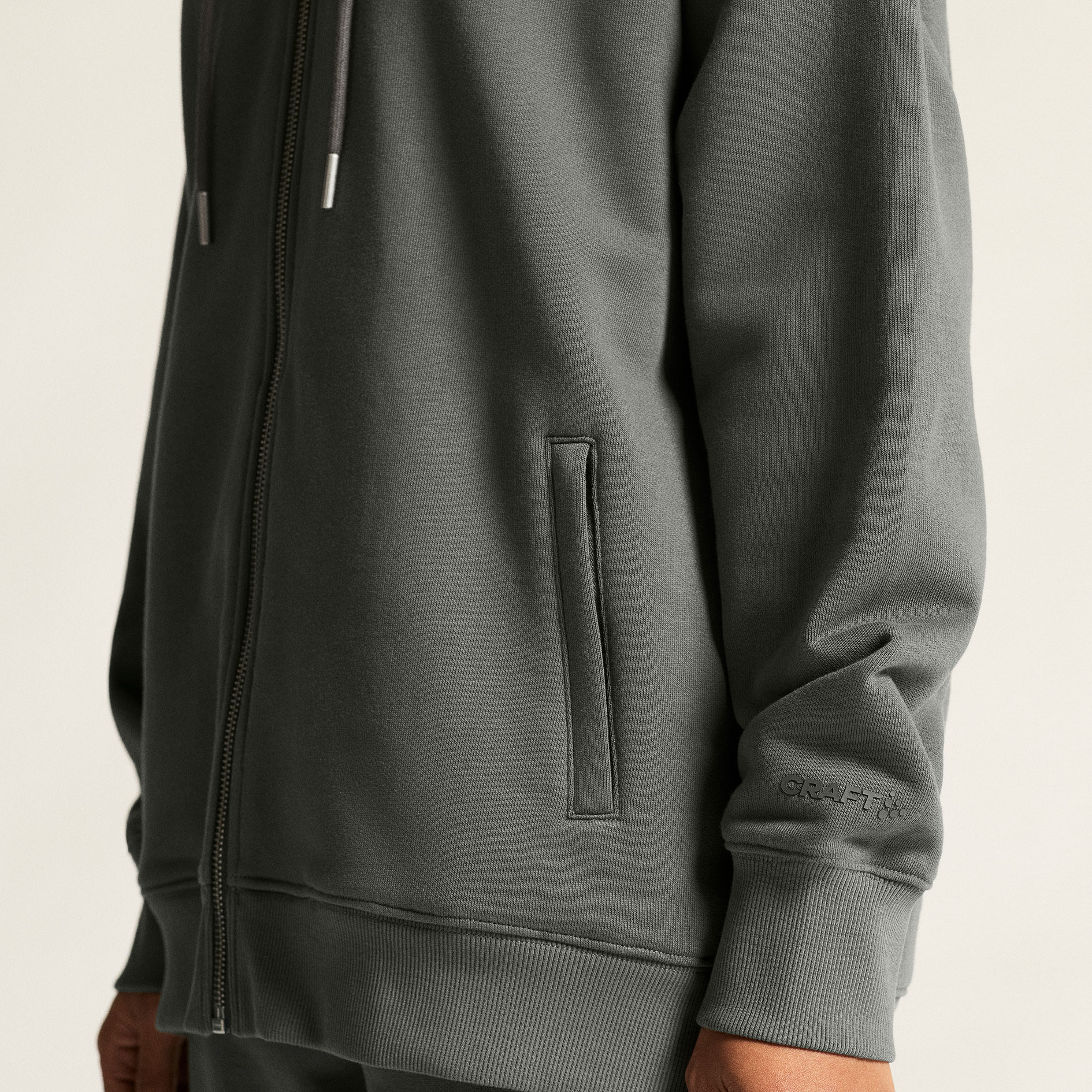 Craft Frequent women's hoodie with zipper, Lava, large image number 6