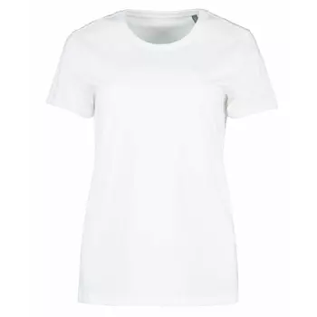 ID økologisk dame T-shirt, Hvid