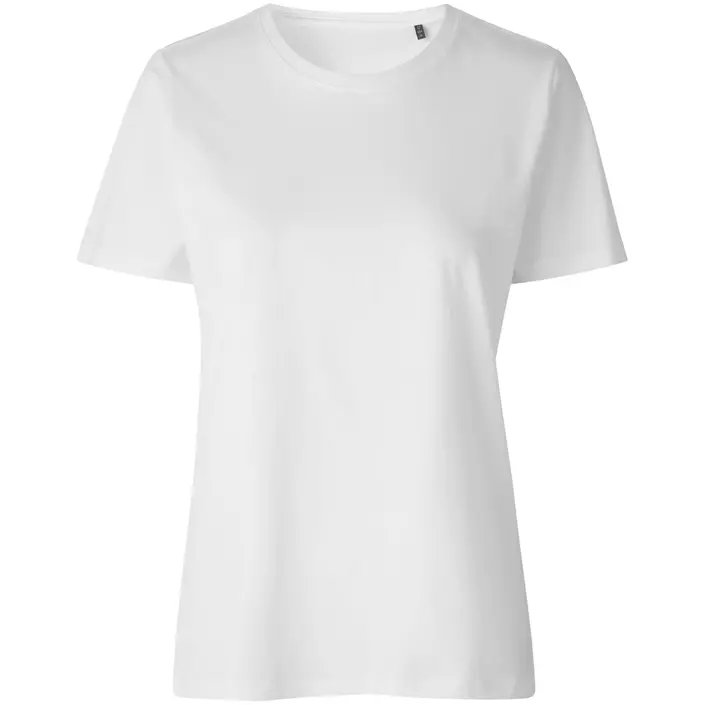 ID ekologisk T-shirt dam, Vit, large image number 0