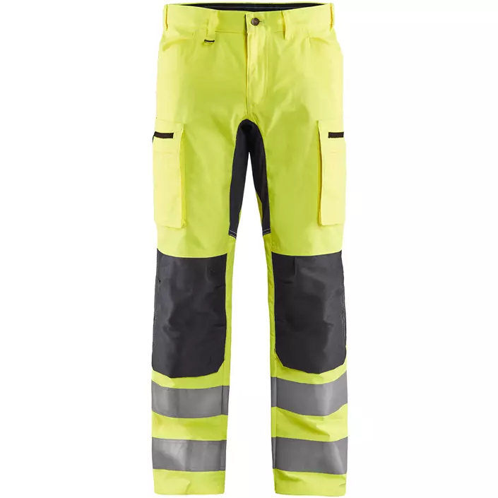 Blåkläder arbejdsbukser, Hi-vis Gul/Grå, large image number 0