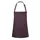 Karlowsky Basic bib apron with pockets, Aubergine, Aubergine, swatch