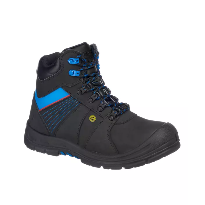 Portwest Compositelite Protector safety boots, Black/Blue, large image number 0