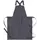 Segers 4092 bib apron with pockets, Striped Denim, Striped Denim, swatch