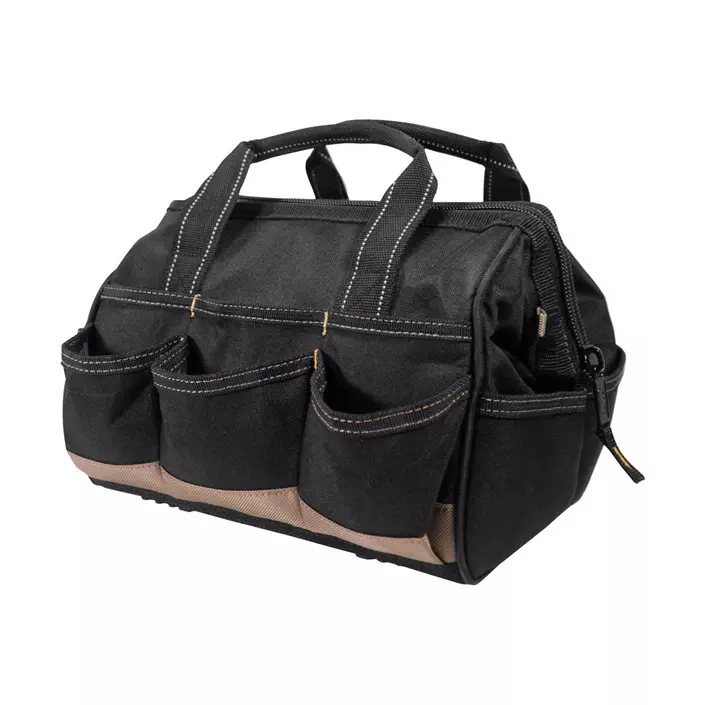 CLC Work Gear 1533 small tool bag, Black/Brown, Black/Brown, large image number 1