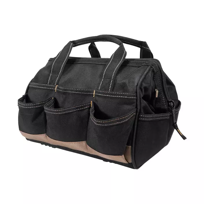 CLC Work Gear 1533 small tool bag, Black/Brown, Black/Brown, large image number 1
