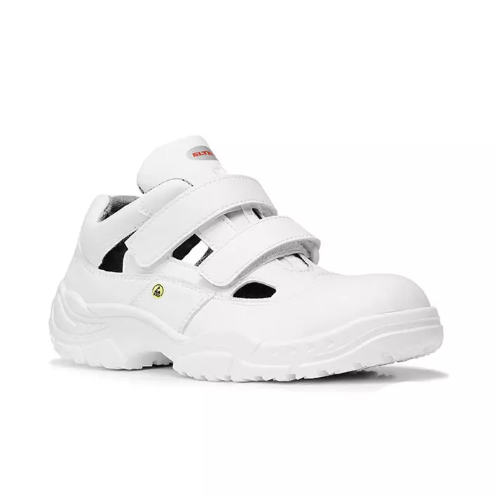 Elten Easy Low safety sandals S1, White, large image number 0