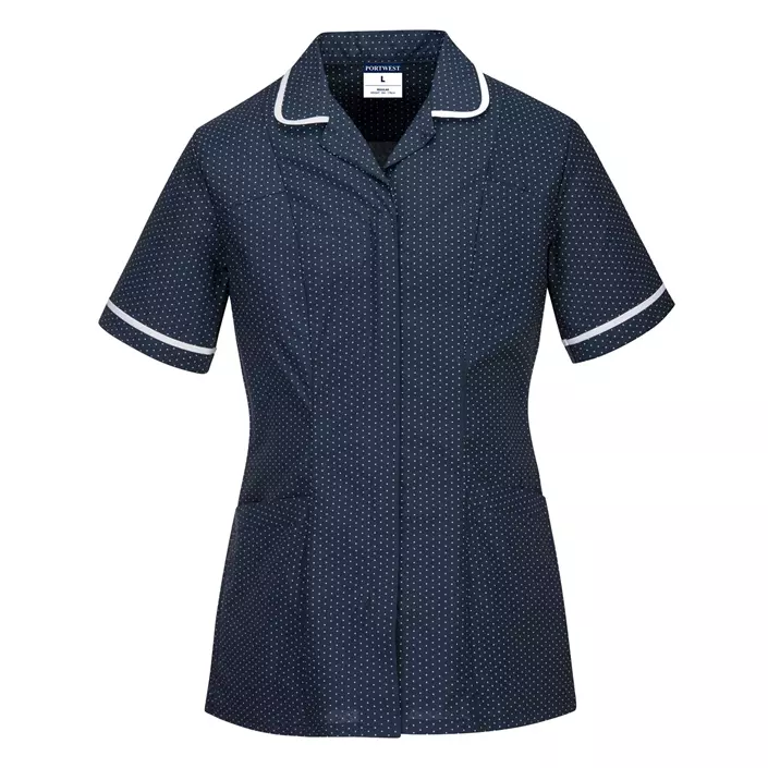 Portwest Stretch Classic Care home women's tunic, Marine Blue, large image number 0