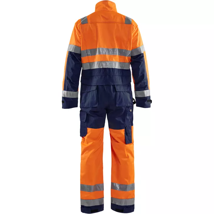 Blåkläder overall, Varsel Orange/Marinblå, large image number 1