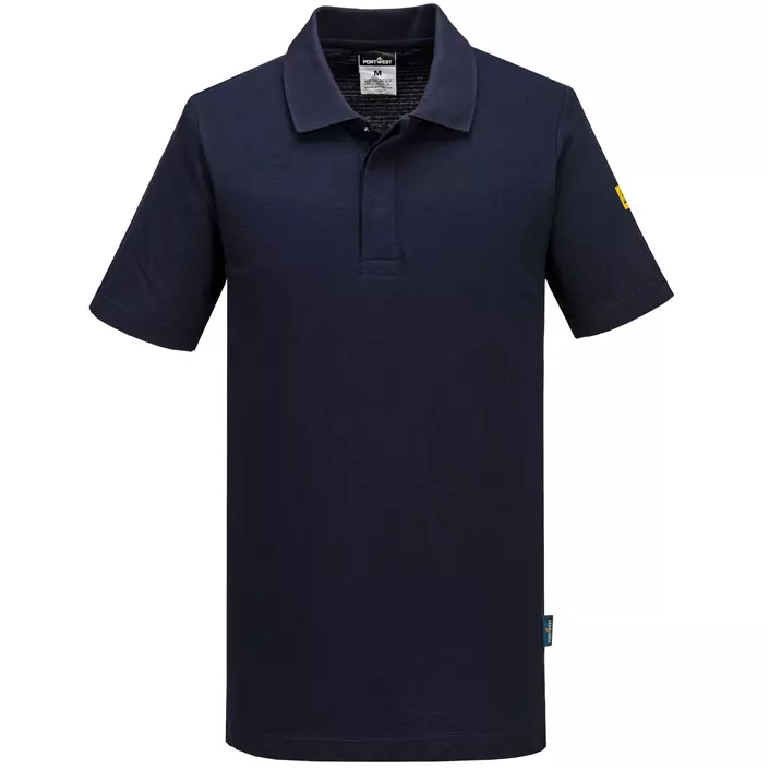 Portwest ESD polo T-skjorte, Marineblå, large image number 0