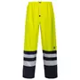 ProJob rain trousers 6504, Hi-Vis yellow/marine
