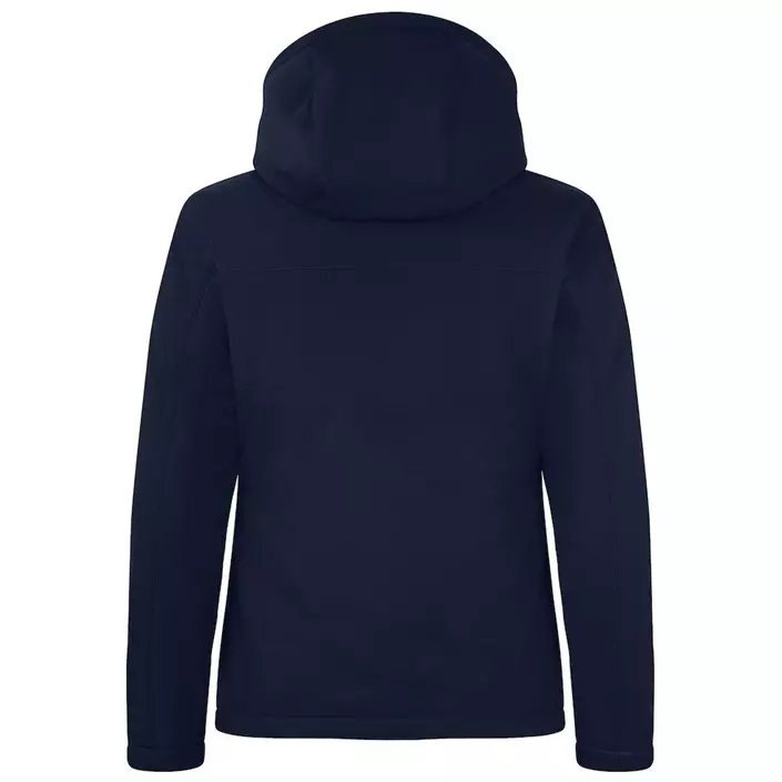 Clique lined women's softshell jacket, Dark navy, large image number 1