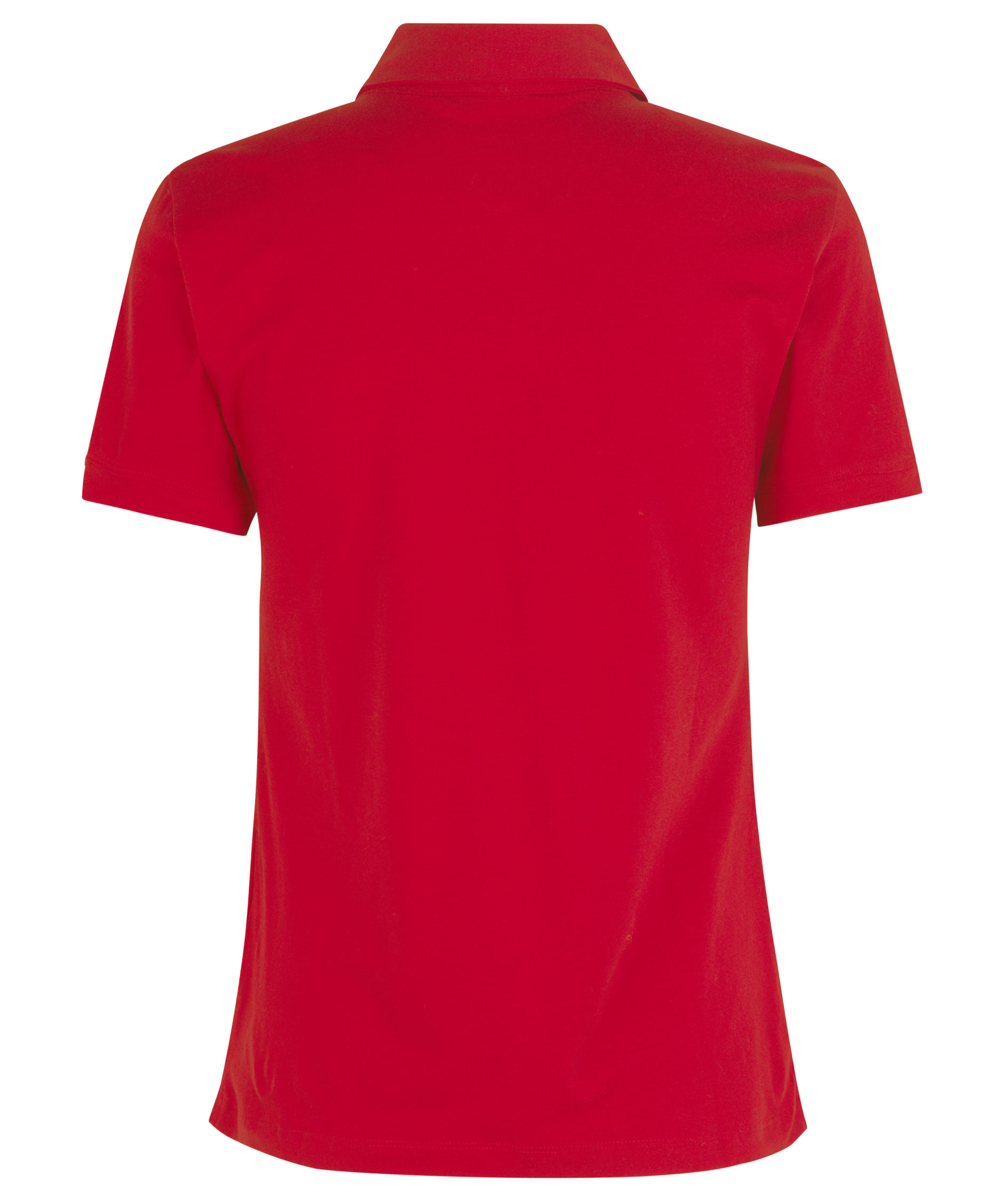 ID Damen Poloshirt, Rot, Rot, large image number 1