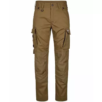 Engel X-treme work trousers with stretch, Toffee Brown