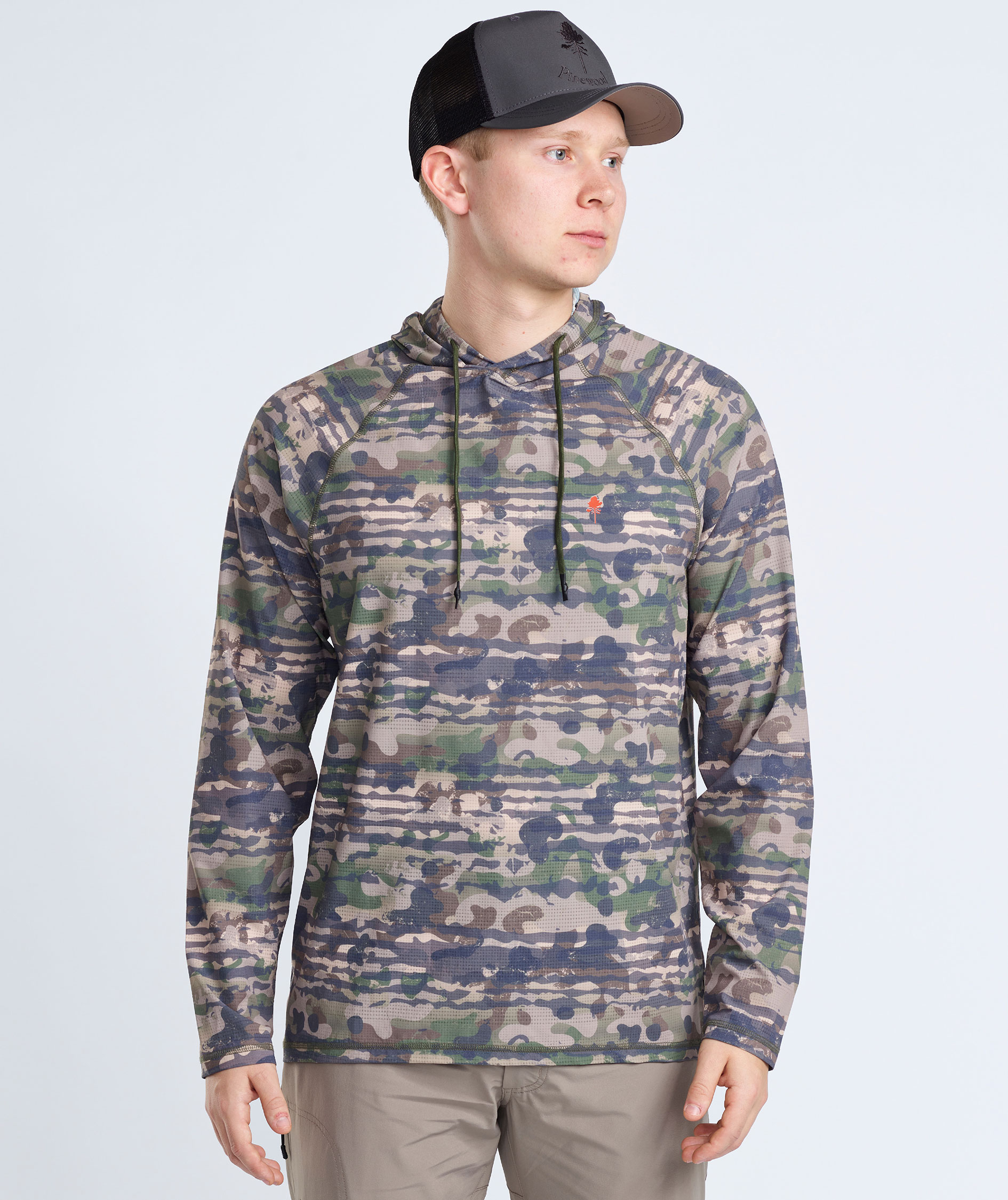 Pinewood Air Vent h&aelig;ttetr&oslash;je, Green Camou, large image number 4