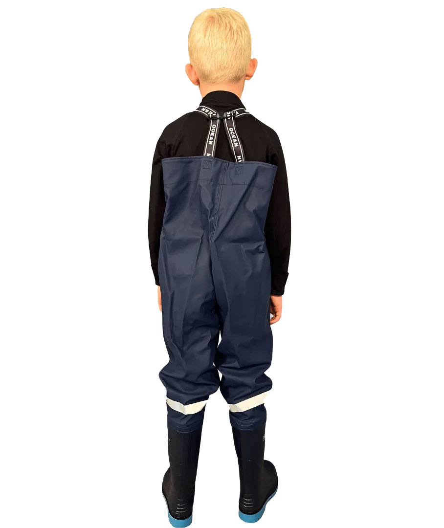 Ocean Cloud junior waders, Navy