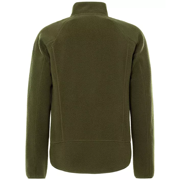 Fristads Argon fibre pile jacket, Light Army Green, large image number 2