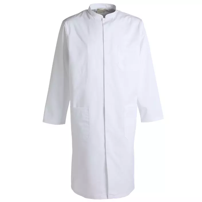 Nybo Workwear Heartbeat  lap coat with mandarin collar, White, large image number 0