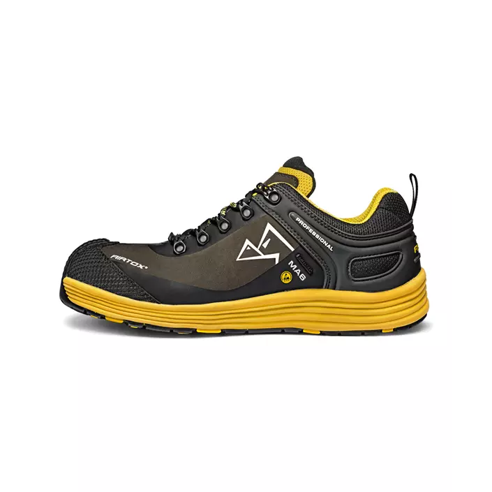 Airtox MA6 safety shoes S3, Black/Yellow, large image number 0