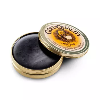 Gold Quality leather grease 190 ml, Black