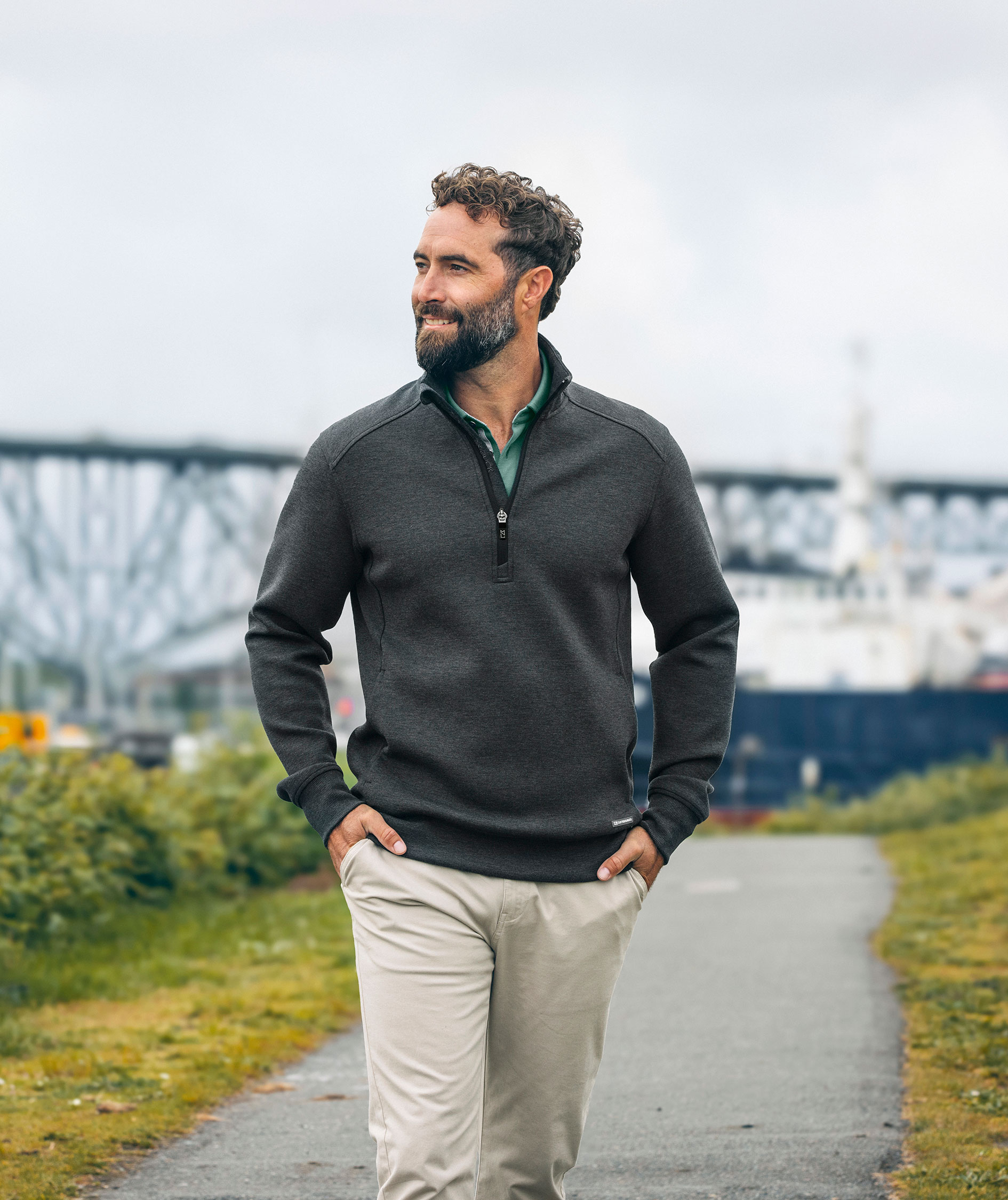 Cutter & Buck Pemberton half zip