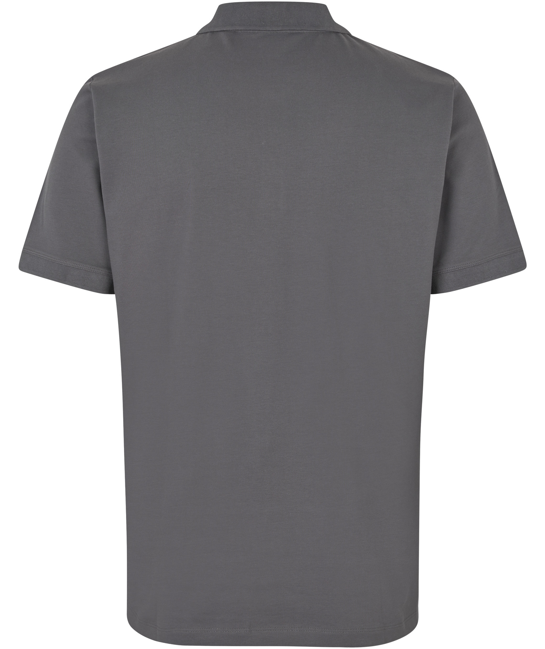 ID organic polo shirt, Silver Grey, large image number 1
