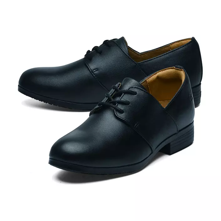 Shoes For Crews Madison III dame arbejdssko OB, Black, large image number 7