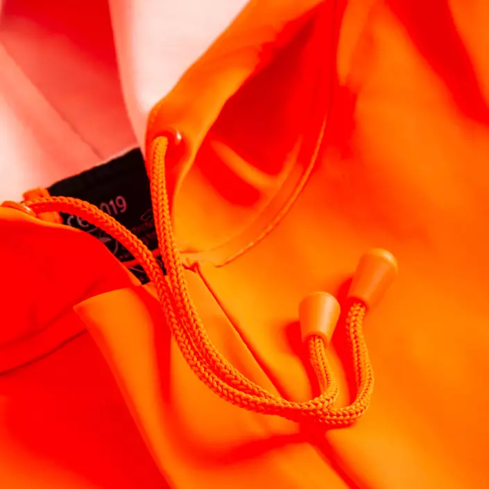 Lyngsøe Multinorm regnjakke, Hi-vis Orange, large image number 2