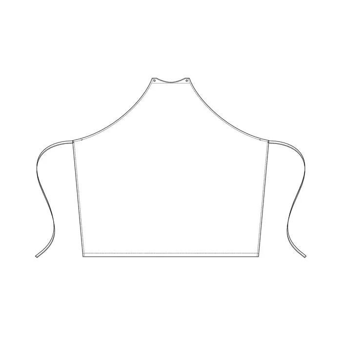 Kentaur A Collection bib apron, Black, Black, large image number 1