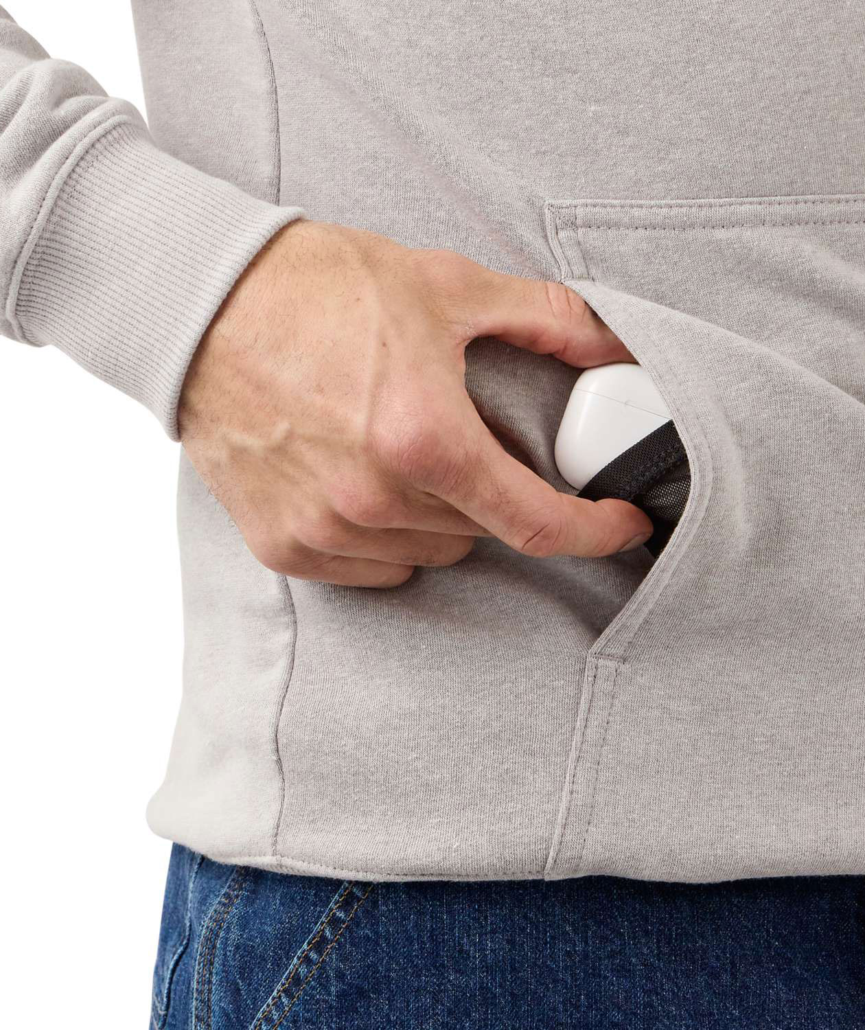 Carhartt Force Graphic hoodie, Asphalt Heather, large image number 2