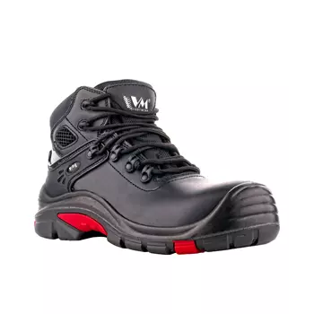 VM Footwear Dallas Sicherheitsstiefeletten S3, Schwarz/Rot