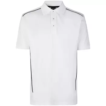 ID PRO Wear pipings polo shirt, White