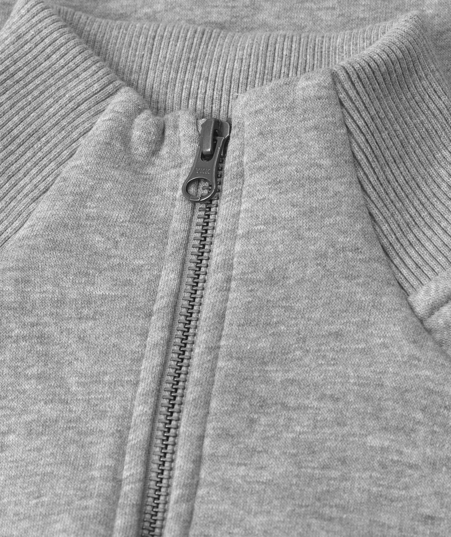 ID cardigan with zipper, Grey Melange, large image number 3