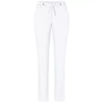 Karlowsky women's chino trousers with stretch, White