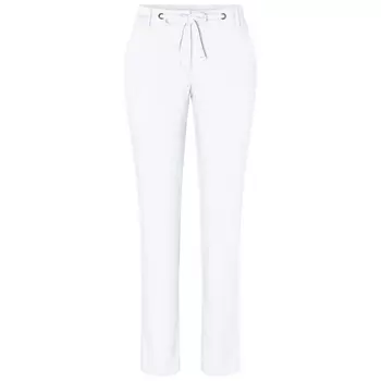 Karlowsky women's chino trousers with stretch, White
