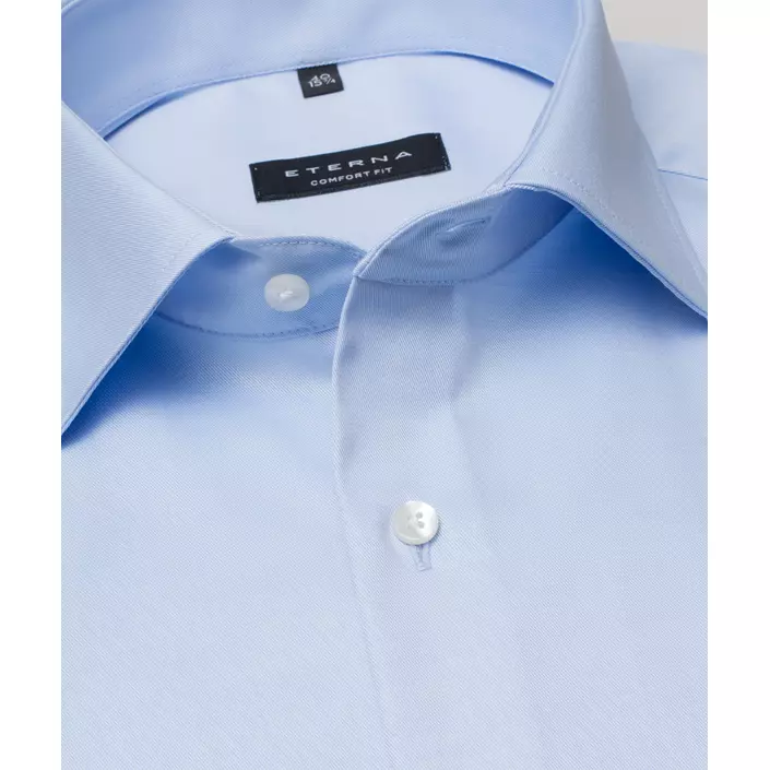 Eterna Cover Comfort fit skjorta, Ljus Blå, large image number 3